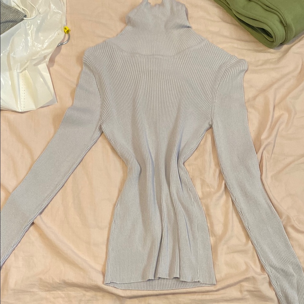 Streetwear Society Light Purple Cowl Neck Sweater